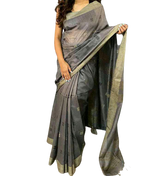 Pure kela resham silk saree SILK ZONE