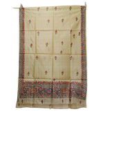 Tussar silk hand kalamkari paint dupatta SILK ZONE