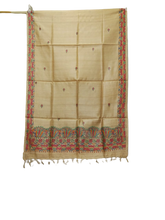 Tussar silk hand kalamkari dupatta SILK ZONE