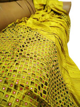 Pure tussar cutwork design embroidery silk saree SILK ZONE