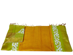 TUSSAR SILK PRINT SAREE