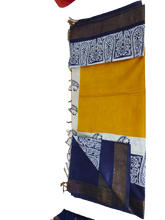 TUSSAR SILK PRINT SAREE