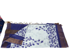 TUSSAR SILK PRINT SAREE