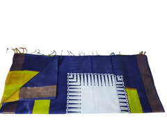 TUSSAR SILK PRINT SAREE