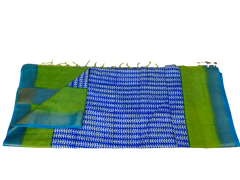 TUSSAR SILK PRINT SAREE