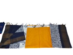 TUSSAR SILK PRINT SAREE