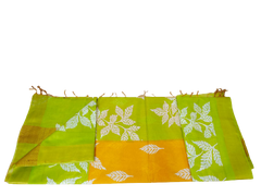 TUSSAR SILK PRINT SAREE