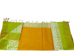 TUSSAR SILK PRINT SAREE