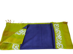 TUSSAR SILK PRINT SAREE