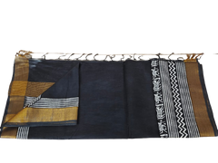 TUSSAR SILK PRINT SAREE