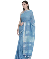 Semi linen soft saree SILK ZON