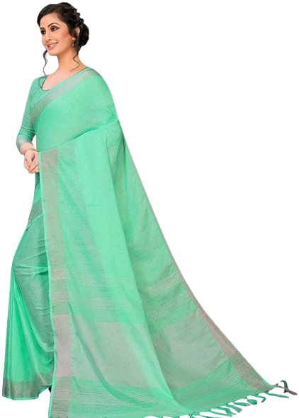 Semi linen soft saree SILK ZON