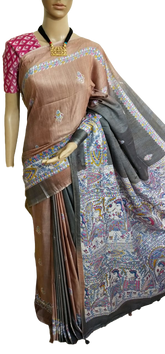 Katan silk madhubani SILK ZON