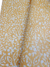Cotton dupion batik print fabric SILK ZON