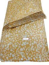 Cotton dupion batik print fabric SILK ZON