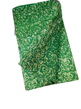 Cotton dupion batik print fabric SILK ZON