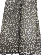 Cotton dupion batik print fabric SILK ZON