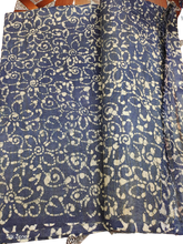 Cotton dupion batik print fabric SILK ZON