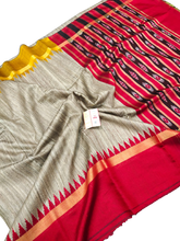 Pure tussar ghicha saree
