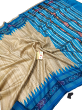 Pure tussar ghicha saree