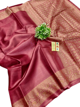 Pure tussar silk saree