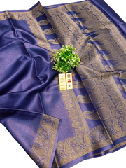 Pure tussat silk saree