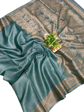 Pure tussar silk saree