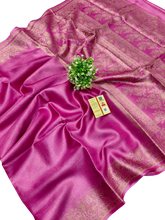 Pure tussar silk saree
