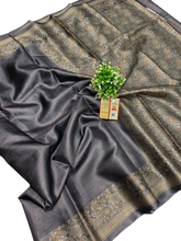 Pure tussar silk saree