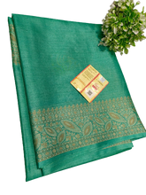 Pure tussar silk saree