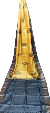 Tussar handloom silk saree