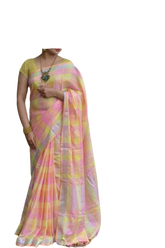 Linen saree SILKMA