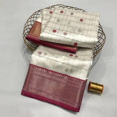 Pure Chanderi Silk Saree ASFIYA