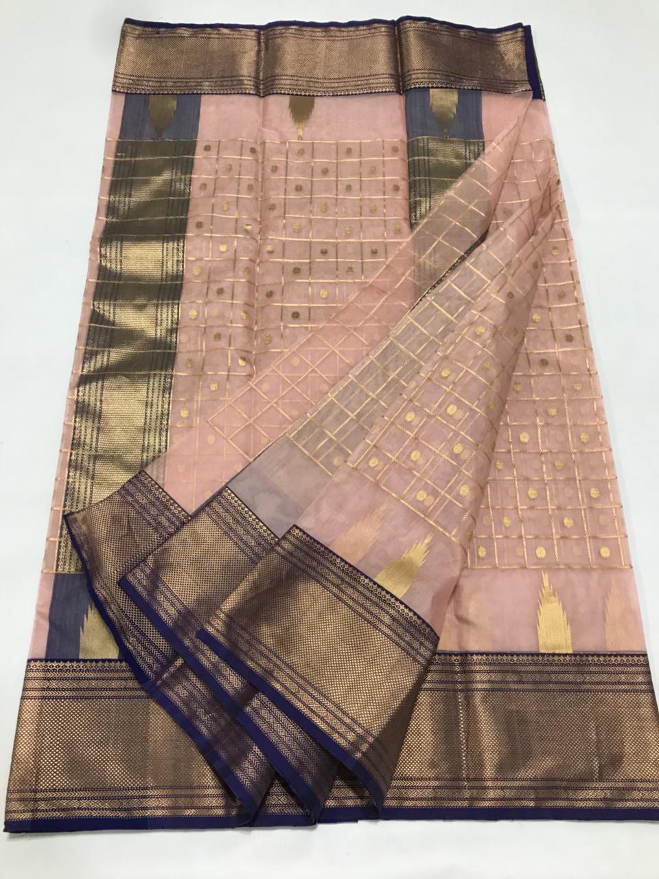 Pure Chanderi Silk Saree ASFIYA