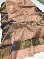Pure Chanderi Silk Saree ASFIYA