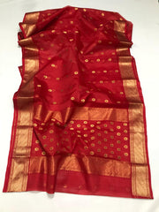 Pure Chanderi Silk Saree ASFIYA