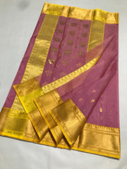 Pure Chanderi Silk Saree ASFIYA