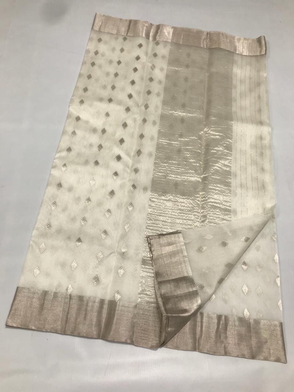 Pure Chanderi Silk Saree ASFIYA