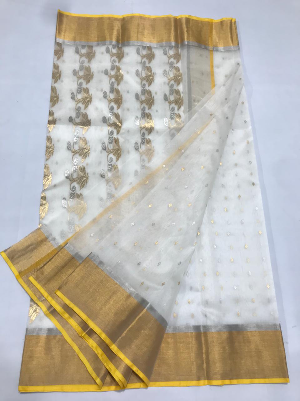 Pure Chanderi Silk Saree ASFIYA