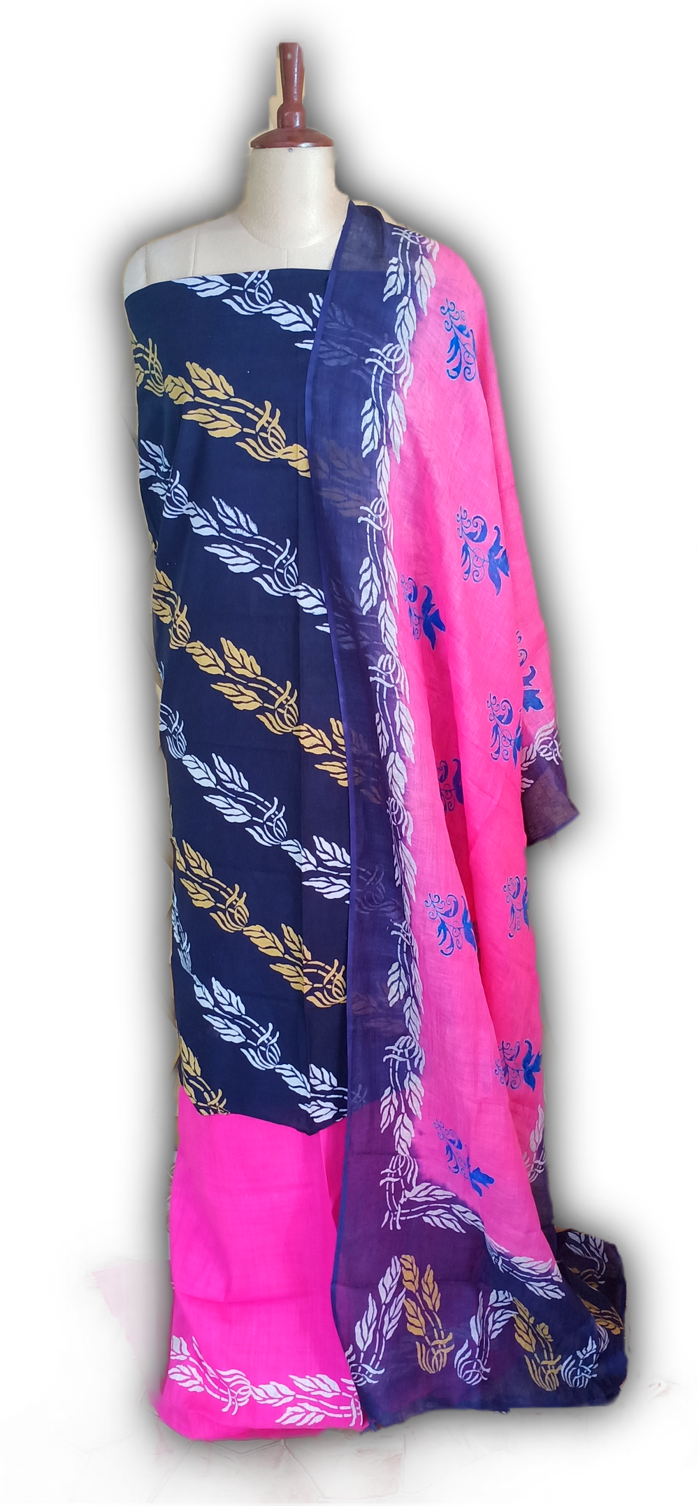 Linen Print Suit SILK ZONE