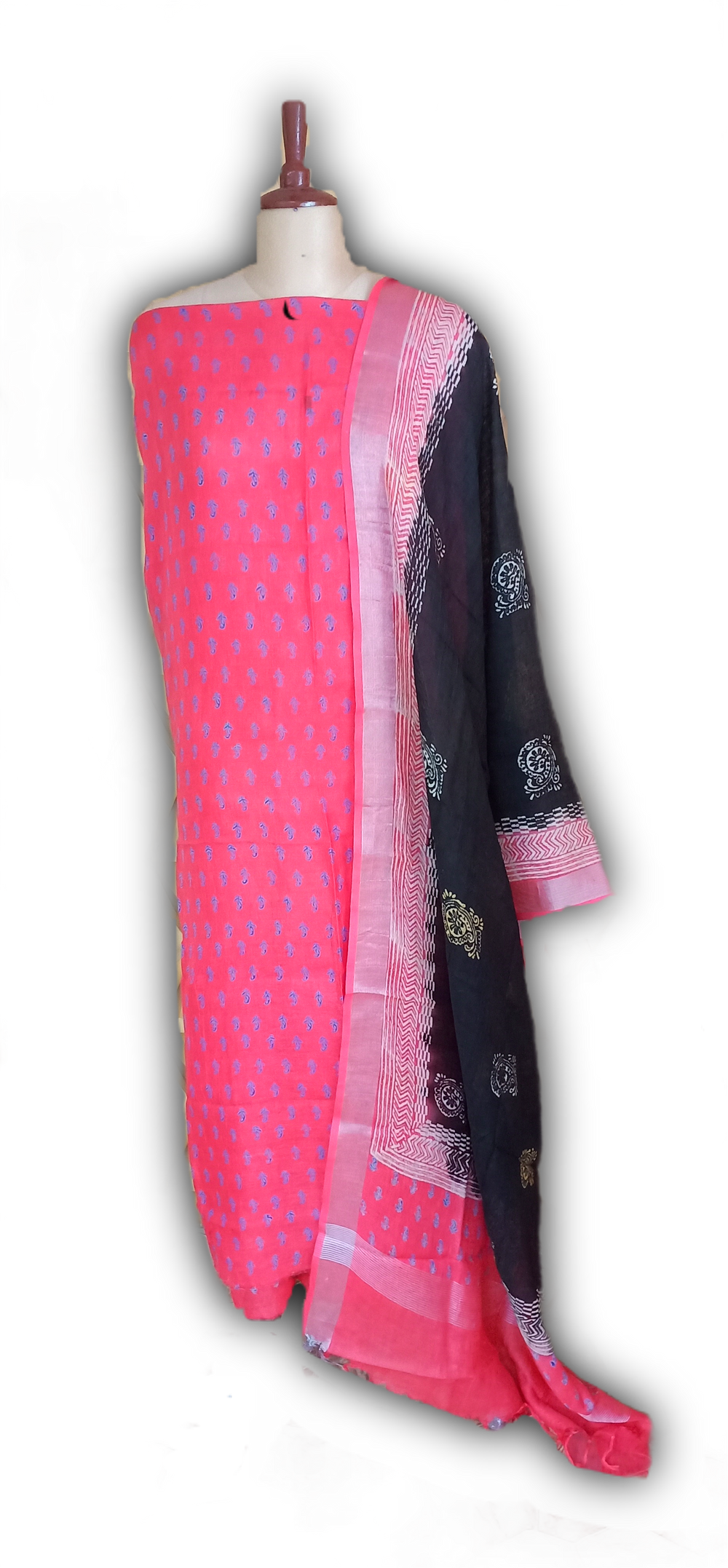 Linen Print Suit SILK ZONE