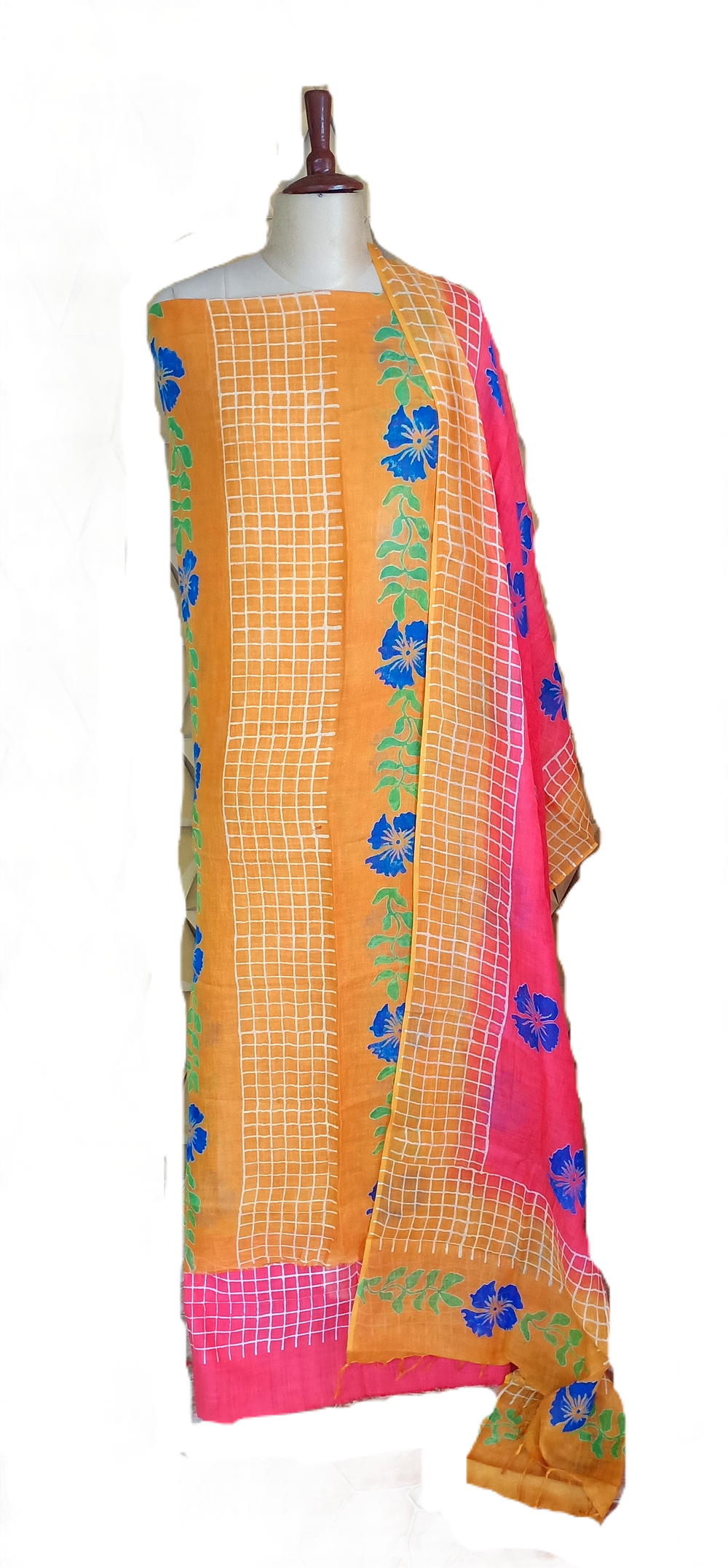 Linen Print Suit SILK ZONE