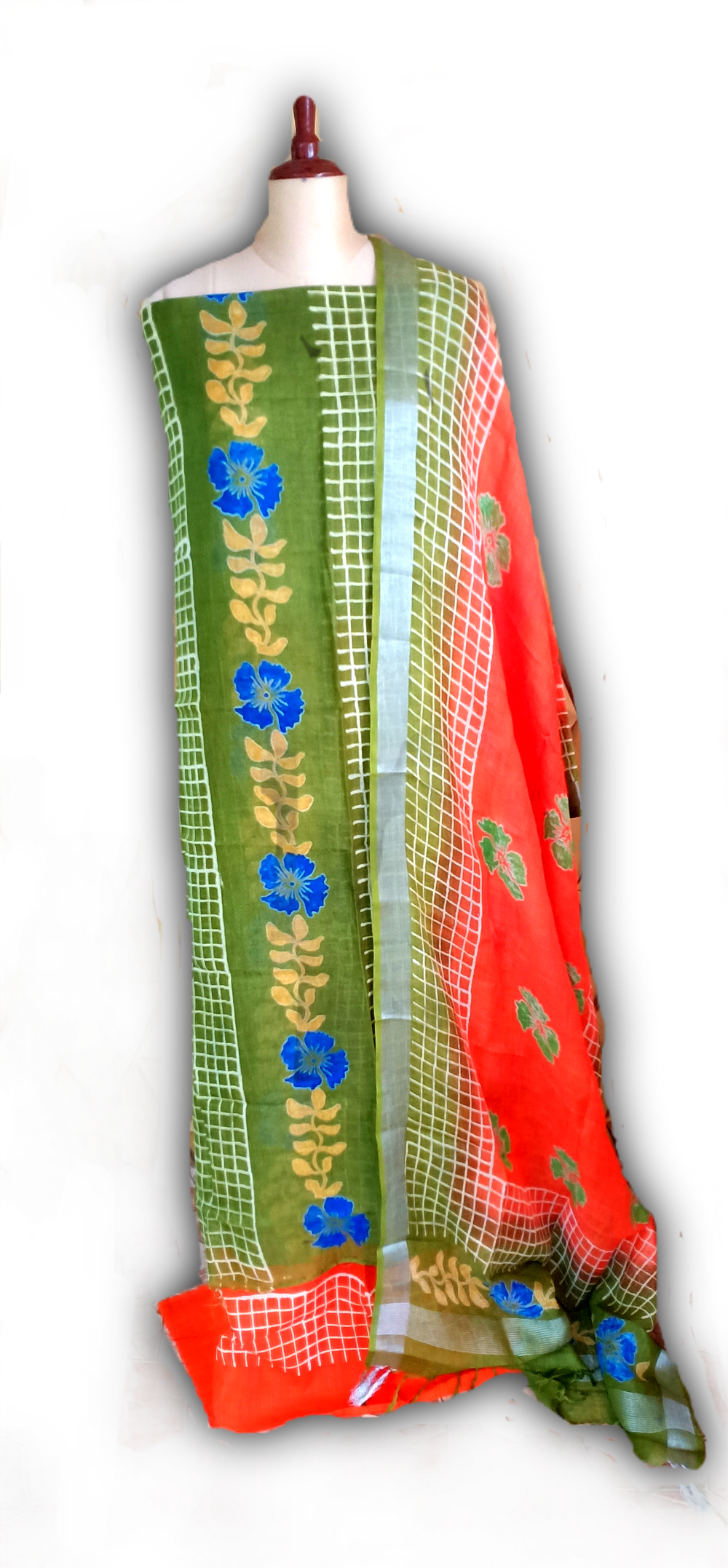 Linen Print Suit SILK ZONE