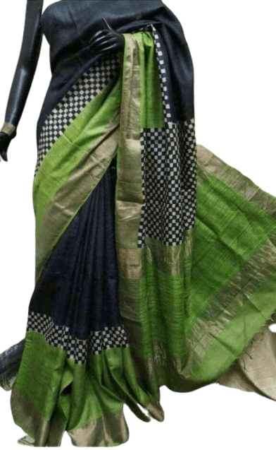 Tussar silk saree SILK ZONE