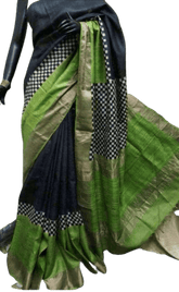 Tussar silk saree SILK ZONE