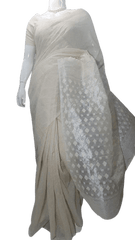 TUSSAR SILK PRINT SAREE