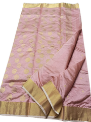 Pure Chanderi Silk Saree MYCHANDERI