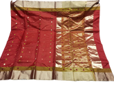 Pure Chanderi Silk Saree MYCHANDERI
