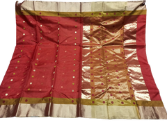 Pure Chanderi Silk Saree MYCHANDERI