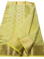 Pure Chanderi Silk Saree MYCHANDERI